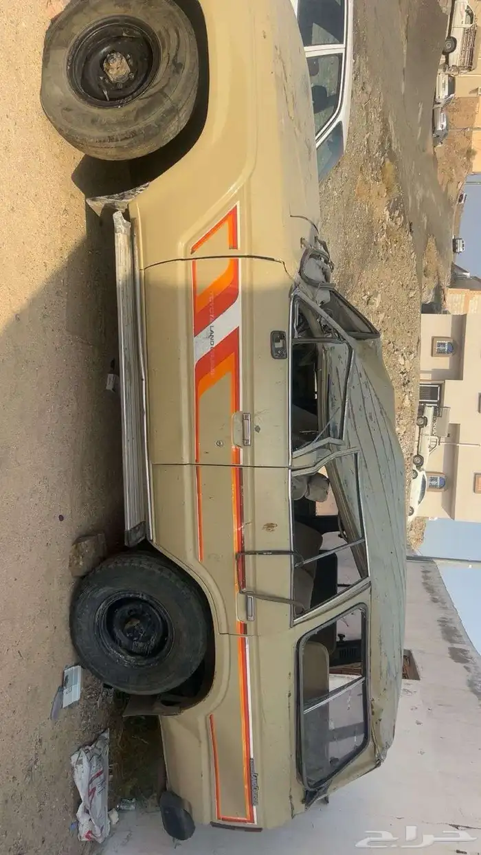 جيب تويوتا 84 مقلوب للبيع تشليح 3