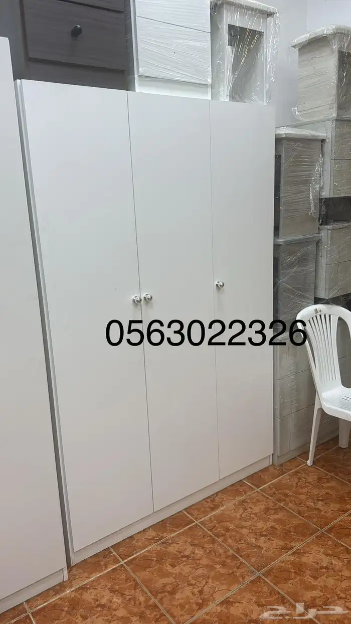 غرفة نوم كاملة  أثاث منزلي  سرير ودولاب وبطانيات 9