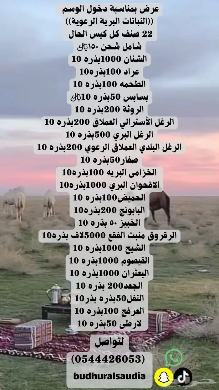 بذور رعويه 0