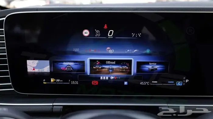 2025 مرسيدس بنز GLE 450 اس يو في 4MATIC اصفار مع ضمان 9