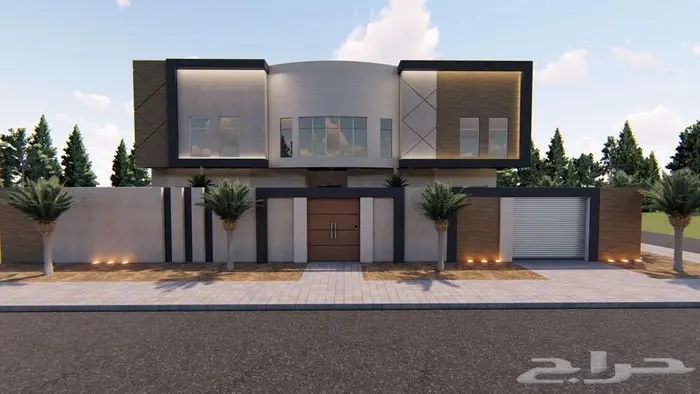 تصميم واجهات ثري دي جميع المناطق 8