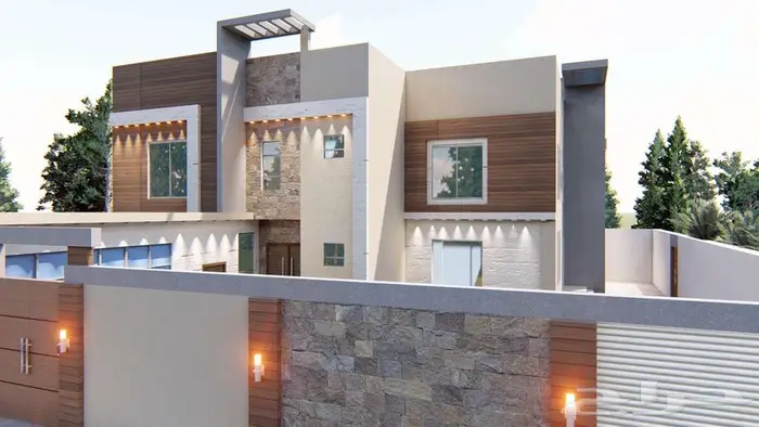 تصميم واجهات ثري دي جميع المناطق 15