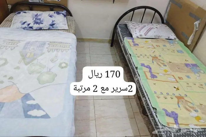 خزانة اطفال و 2 سرير مع 2 مرتبة و العاب اطفال 0