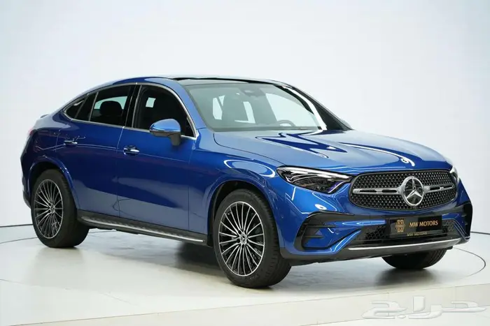 مرسيدس GLC 200 Coupe موديل 2026 أصفار خليجي أزرق أسود 0
