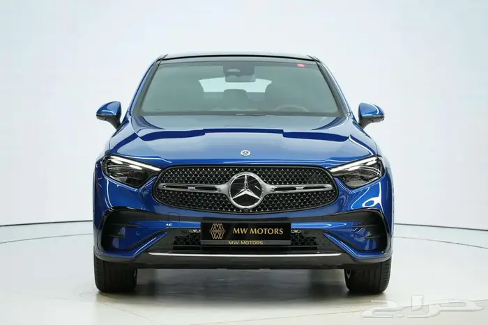 مرسيدس GLC 200 Coupe موديل 2026 أصفار خليجي أزرق أسود 1