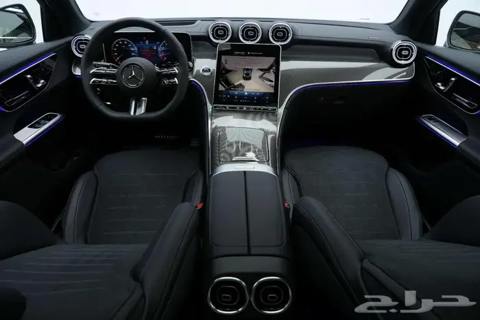 مرسيدس GLC 200 Coupe موديل 2026 أصفار خليجي أزرق أسود 6