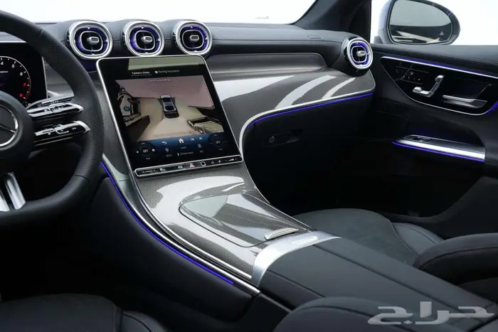 مرسيدس GLC 200 Coupe موديل 2026 أصفار خليجي أزرق أسود 8