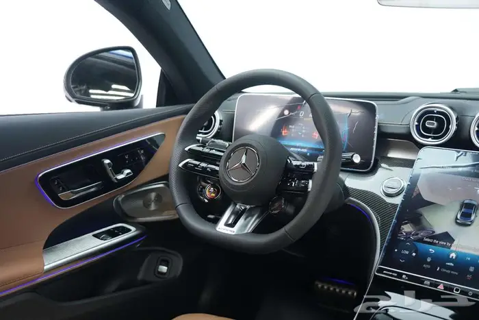 مرسيدس CLE 53 Coupe موديل 2025 أصفار خليجي أزرق بني 11