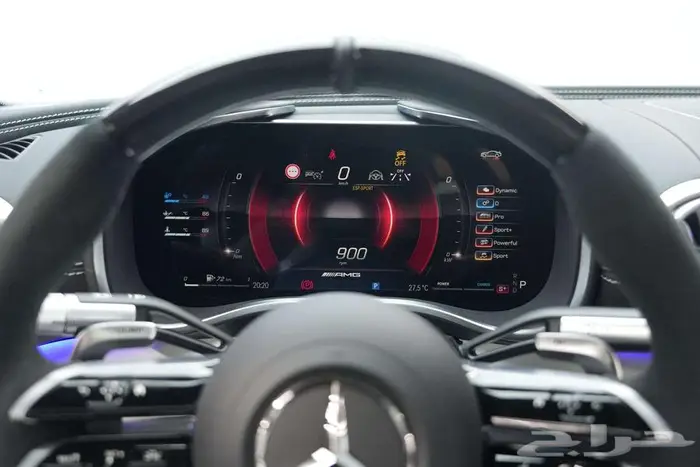 مرسيدس GT 43 موديل 2025 أصفار خليجي أزرق أبيض كريستال 13