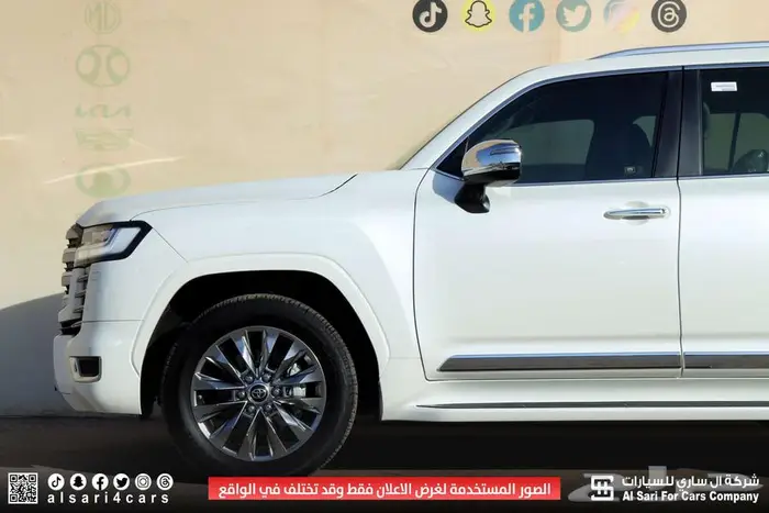 تويوتا لاند كروزر ديزل VX 2024 اقساط بنوك وشركات 13