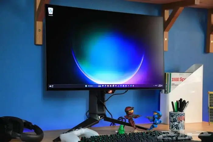 شاشة 27 ROG Swift OLED   دقة خرافية وسلاسة 240Hz للألعاب 1