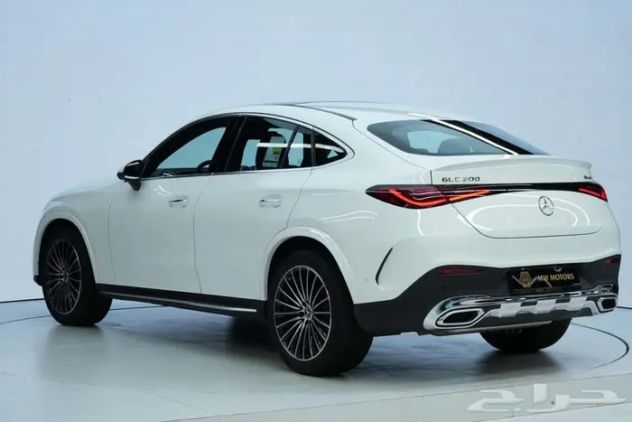مرسيدس GLC 200 Coupe موديل 2026 أصفار خليجي أبيض جملي 3