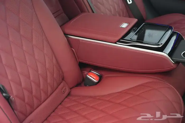 مرسيدس S 500 موديل 2025 أصفار خليجي أبيض أحمر 15