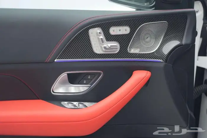 مرسيدس GLE 53 Coupe موديل 2025 أصفار خليجي أبيض أحمر 13