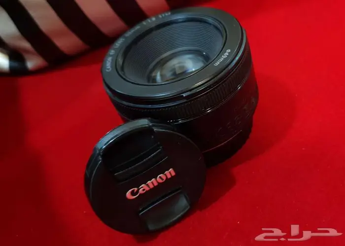 عدسة Canon 50mm f 1.8 0