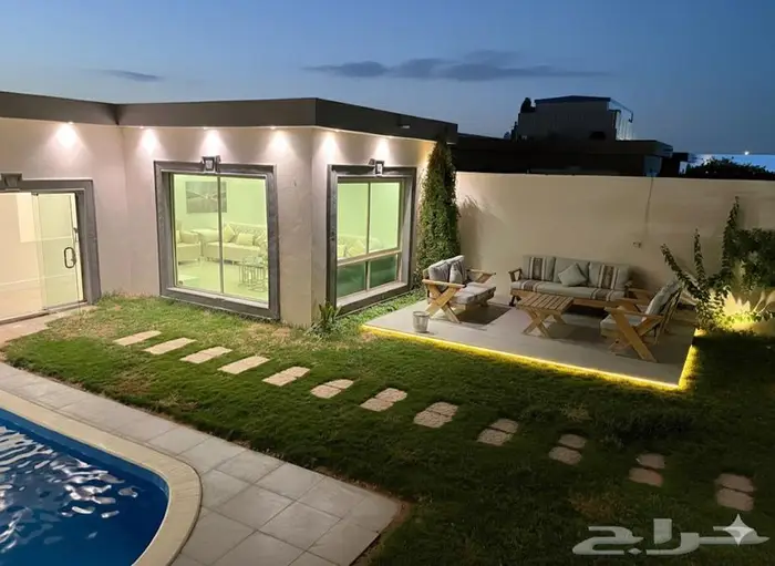 شاليهات تاجير يومي متاح اليوم الجمعه 375 متاح غدا 300 13