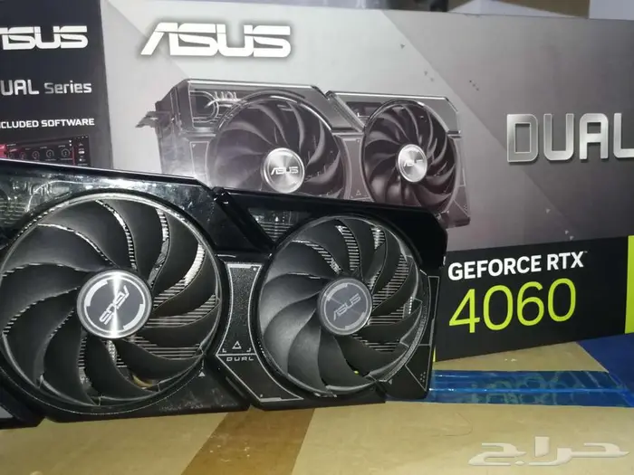 كرت شاشه asus rtx 4060 dual oc 8gb 2