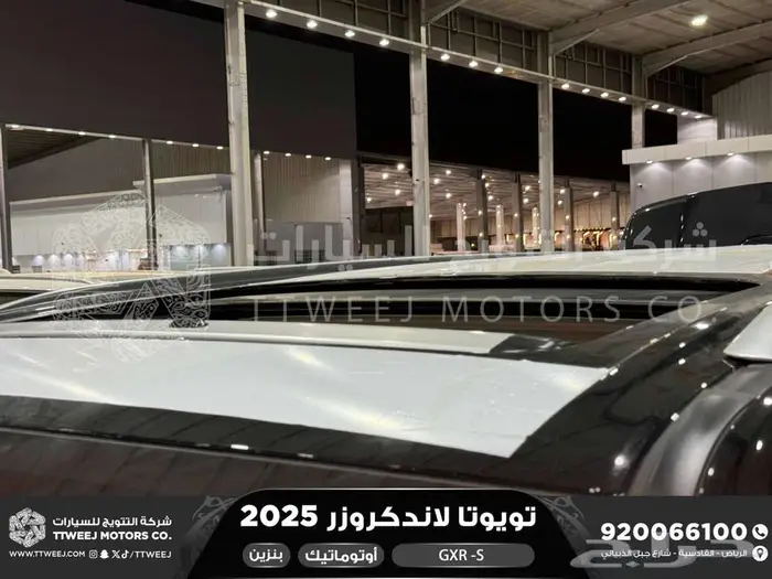 لاندكروزر جي اكس ار اس اسود بنزين 2025 اقل سعر كاش واقساط 6
