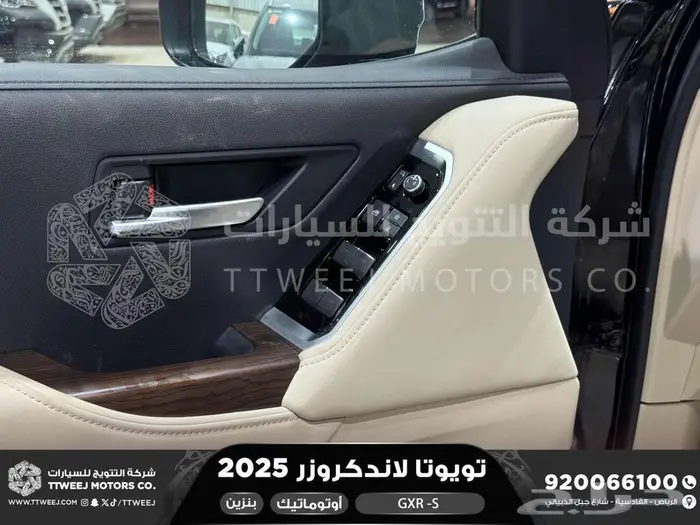 لاندكروزر جي اكس ار اس اسود بنزين 2025 اقل سعر كاش واقساط 21