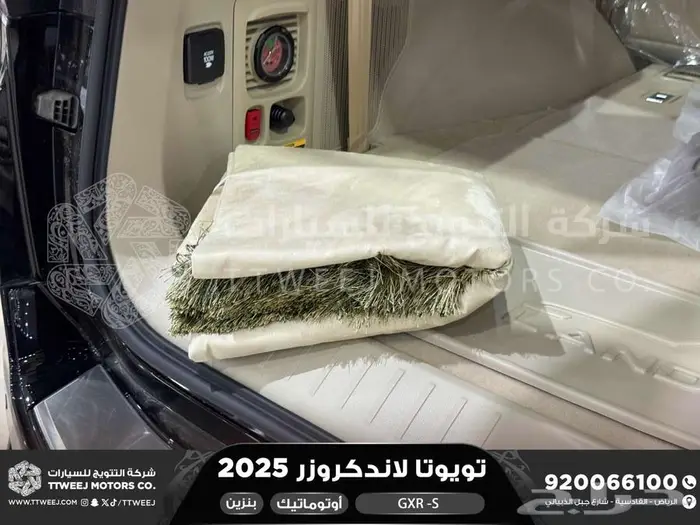 لاندكروزر جي اكس ار اس اسود بنزين 2025 اقل سعر كاش واقساط 36
