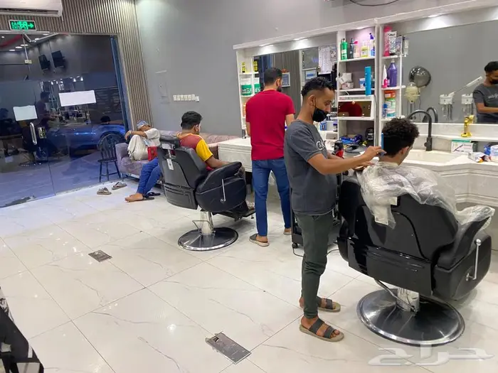 محل حلاق بحي الشفا 3