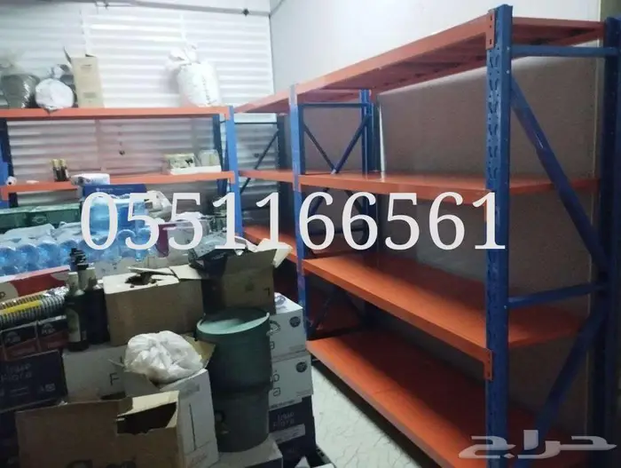 ارفف تخزين تنفع للبيوت والمحلات والمستودعات 18