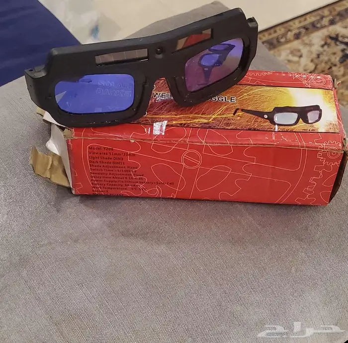 جهاز لحام و نظارة لحام 1