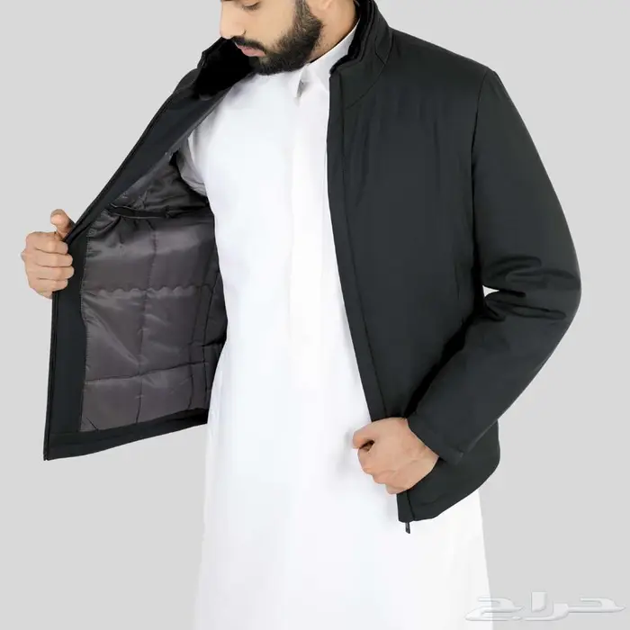 جاكيت رجالي رسمي بسحاب أمامي 1