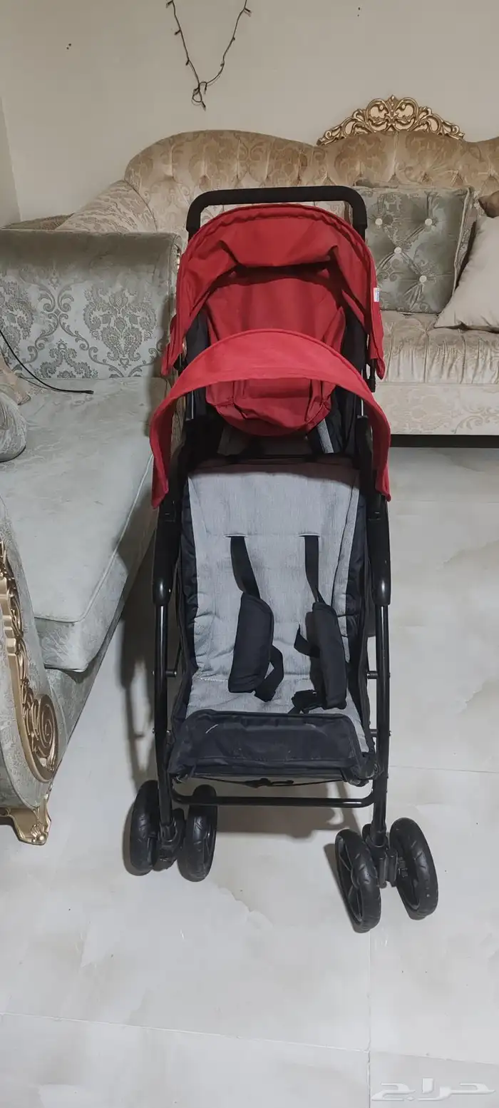 عربه أطفال توأم 1