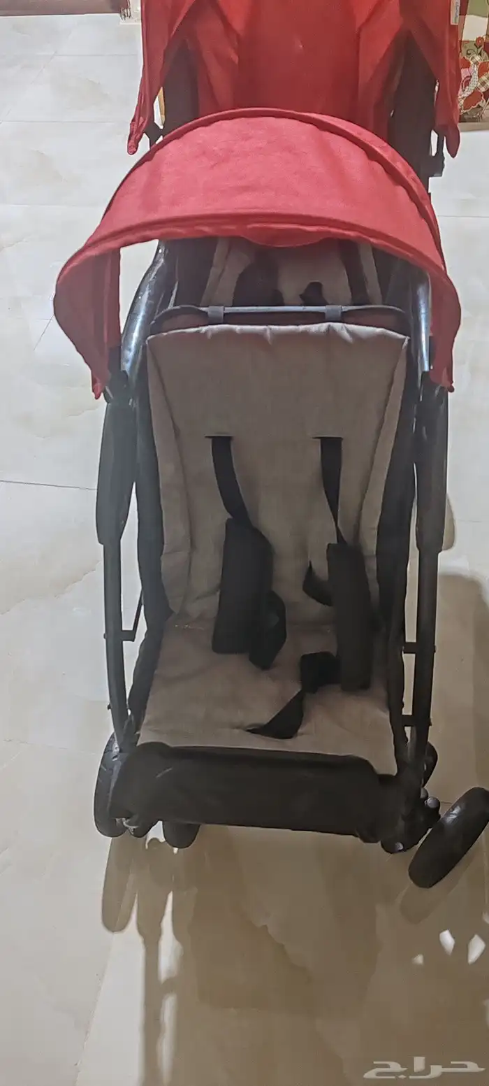 عربه أطفال توأم 4