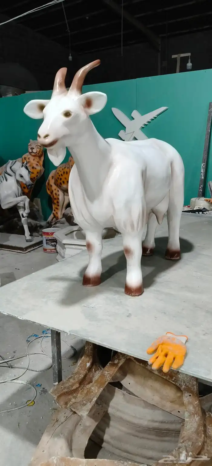 مجسمات ديكورات فايبر 1
