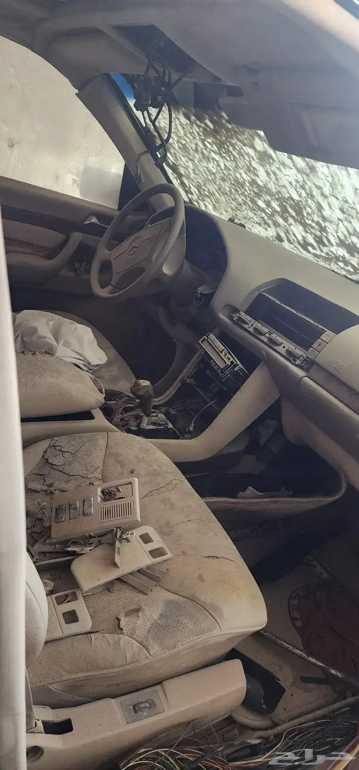 مرسيدس شبح 95 حجم 320 تشليح قطع 0