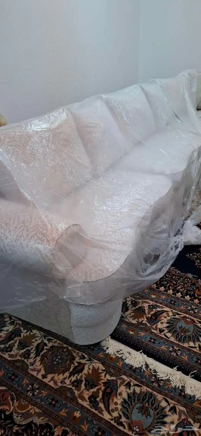 كنب جديد للبيع لم يستخدم قماش فاخر جدا 1