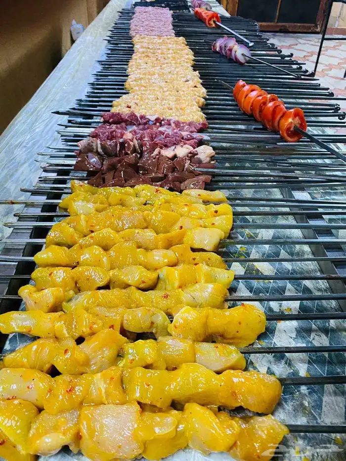 معلم مشويات خارجية مشاوي مشوي شواي شواء خارجي دوار السعادة 9