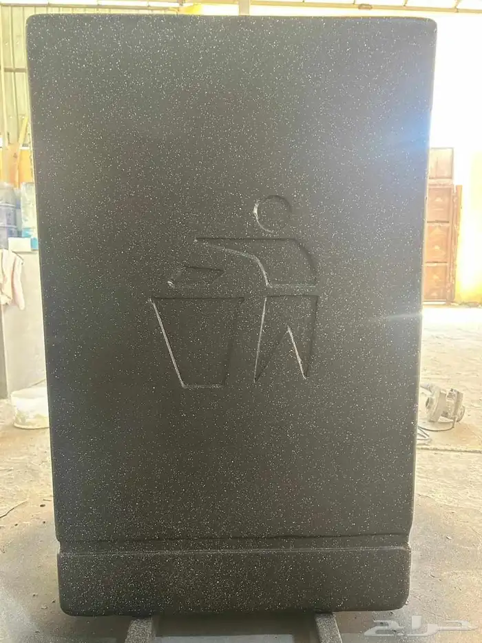 جلسات خارجية فيبر جلاس وسلة نفايات فيبر جلاس 4