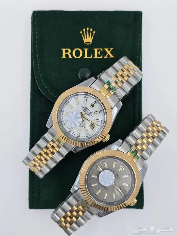 ساعات رولكس ديت جست 1 رجالية Rolex Date Just 34