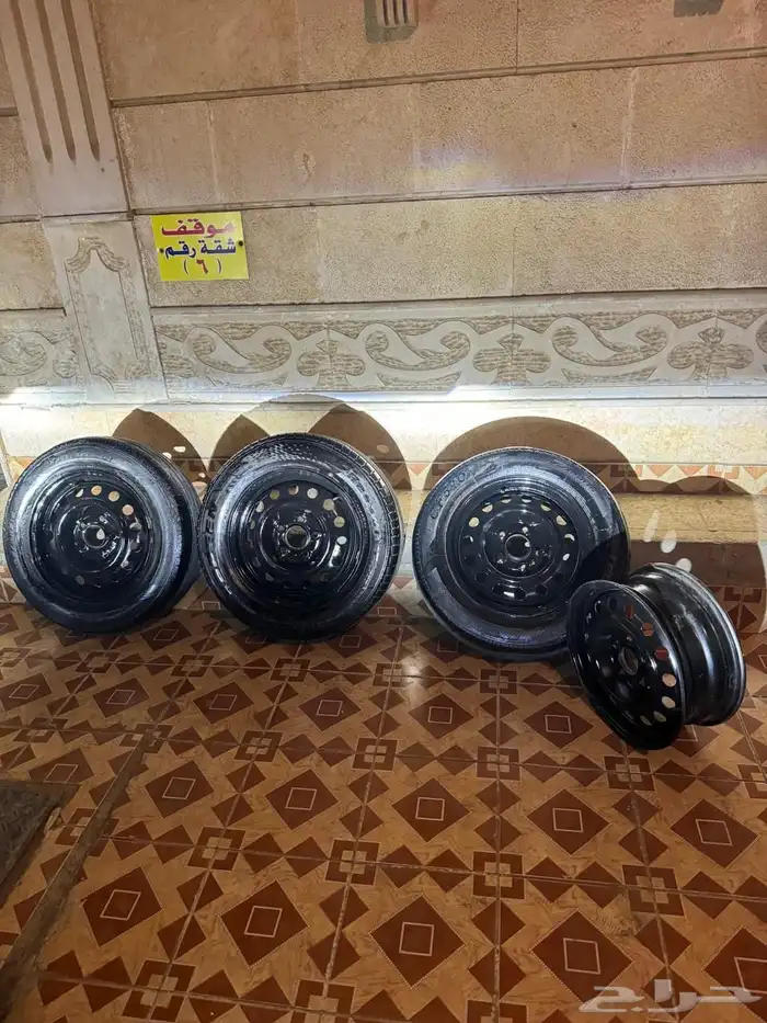 4 جنوط النترا مقاس 15 اصليه وكاله 0