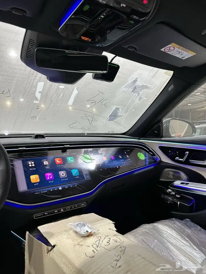 مرسيدس E300 AMG 2025 اصفار . رصد الفخامة 30