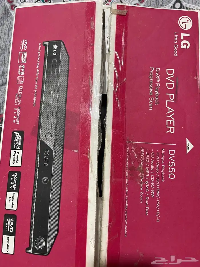 2 جهازي عرض منDVD LG و سماعات مسرح كامل من PANASONIC 7