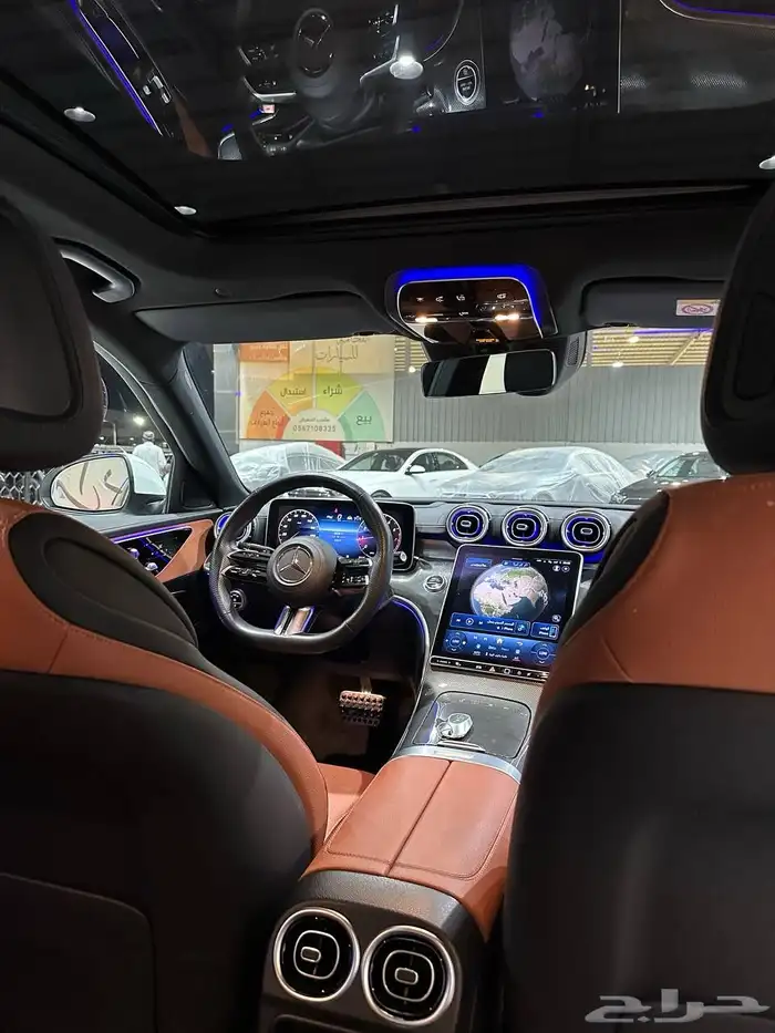مرسيدس C 300 AMG 2023 فل كامل . رصد الفخامة 30