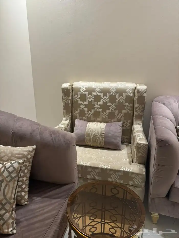 كنب مجلس مع الطاوله 6