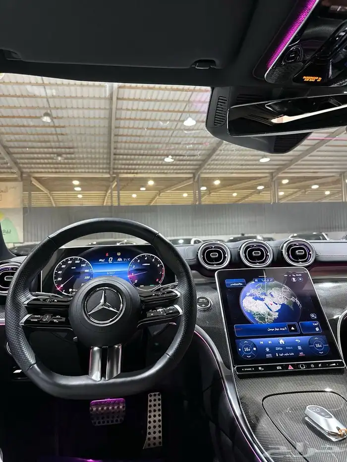 مرسيدس C300 AMG 2023 فل كامل . رصد الفخامة 20