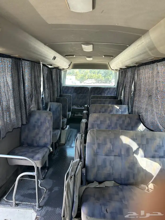 باص كوستر ديزل للبيع Diesel Coaster bus for sale 4
