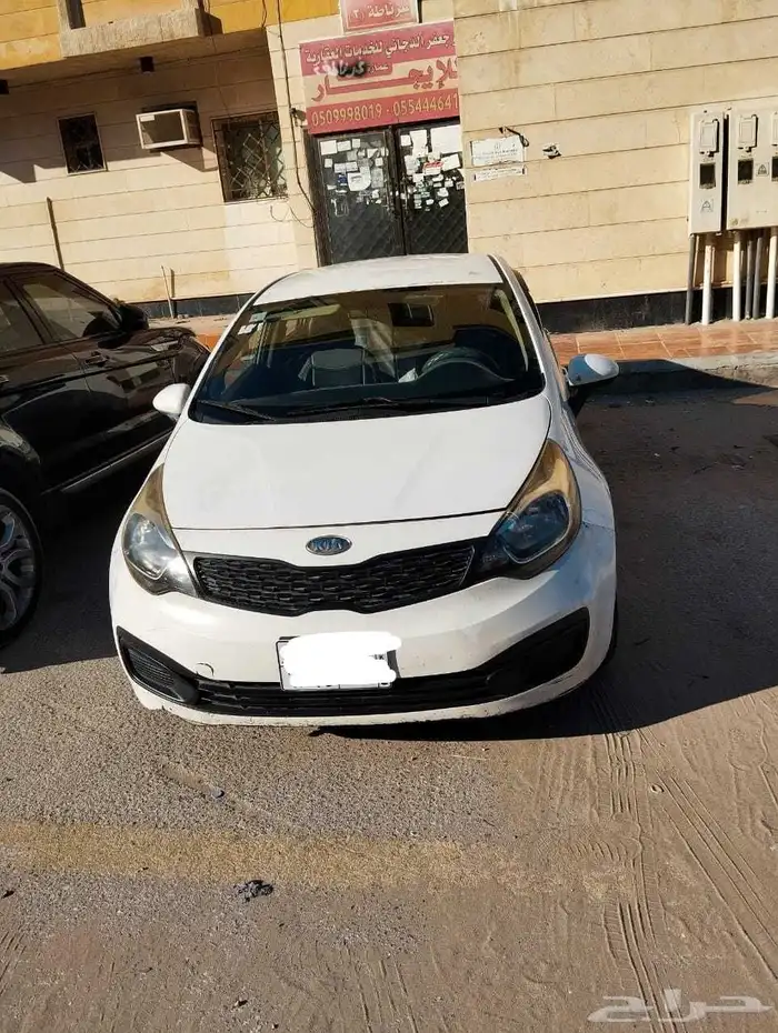 كيا ريو 2013 جير عادي جير مكينة بحالة جيدة فبريكا دواخل راش 1