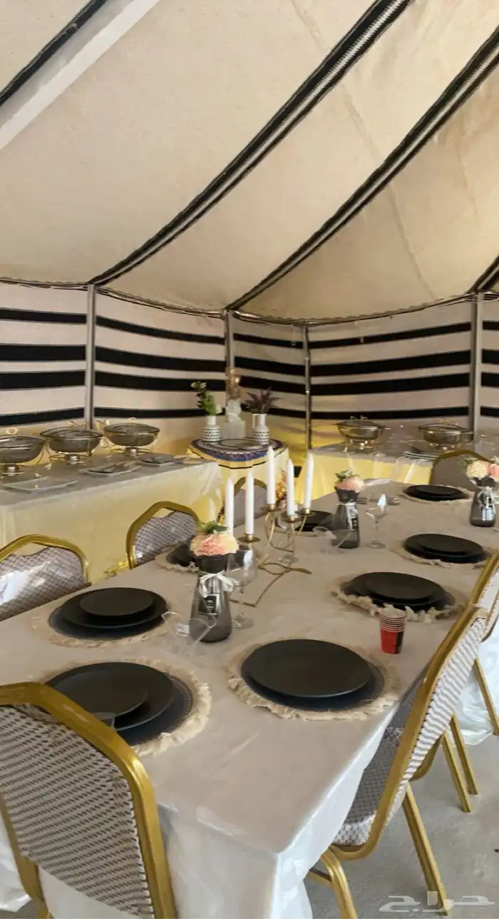 مخيم متكامل كرفان مساحتها 60 الف مسورة ماكينة 0