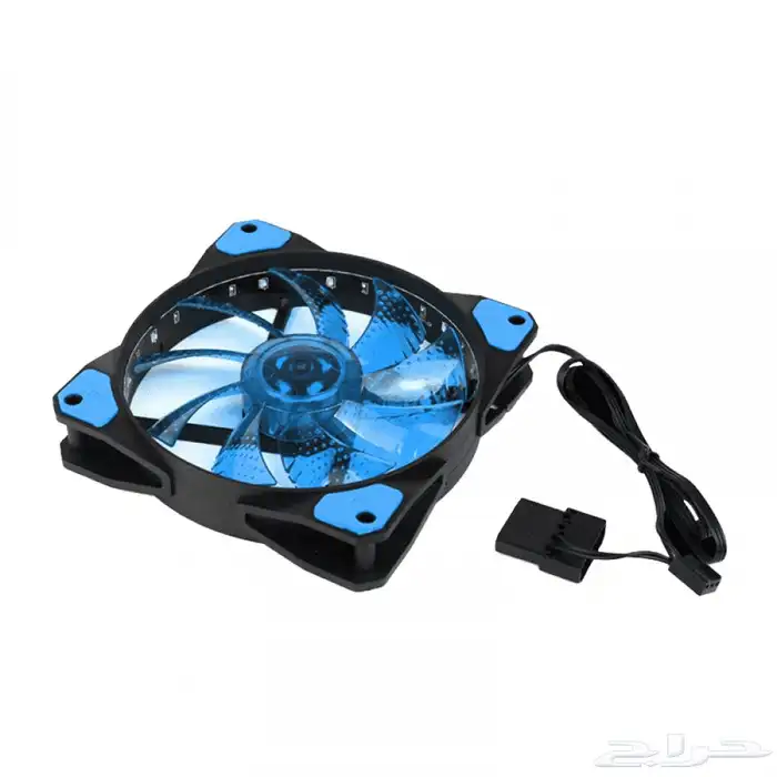 مروحه كيس LED ازرق Gamemax Fan LED Blue 1