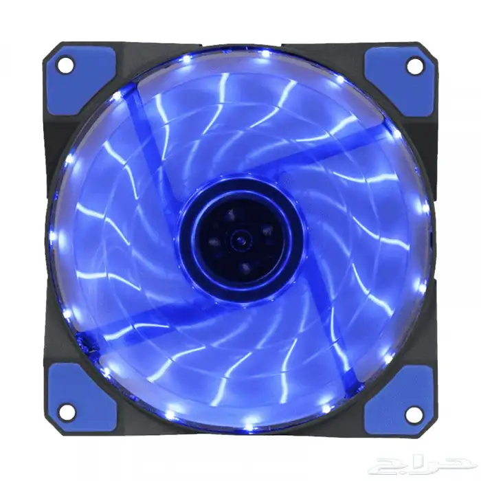 مروحه كيس LED ازرق Gamemax Fan LED Blue 0