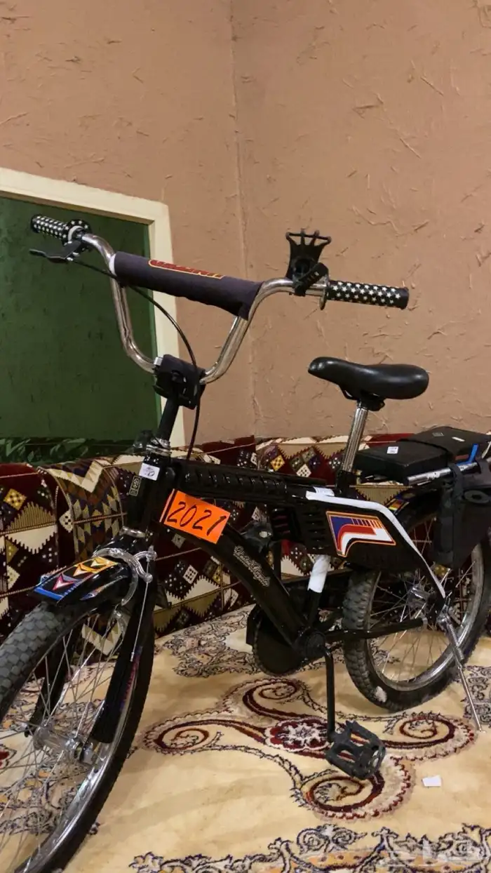 سيكل رامبو مقاس عشرين مافيه ولا شي معدل ستيكرات ومسكات نجوم 3