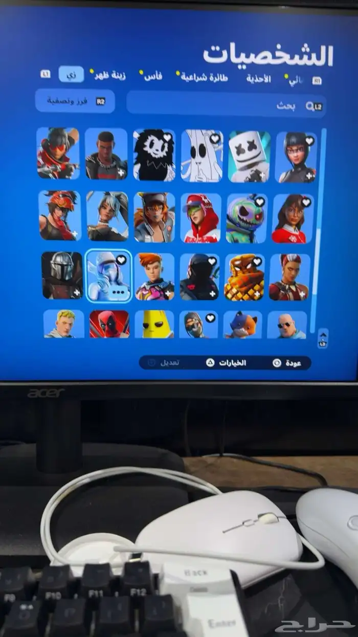 حساب للبيع سوني 49