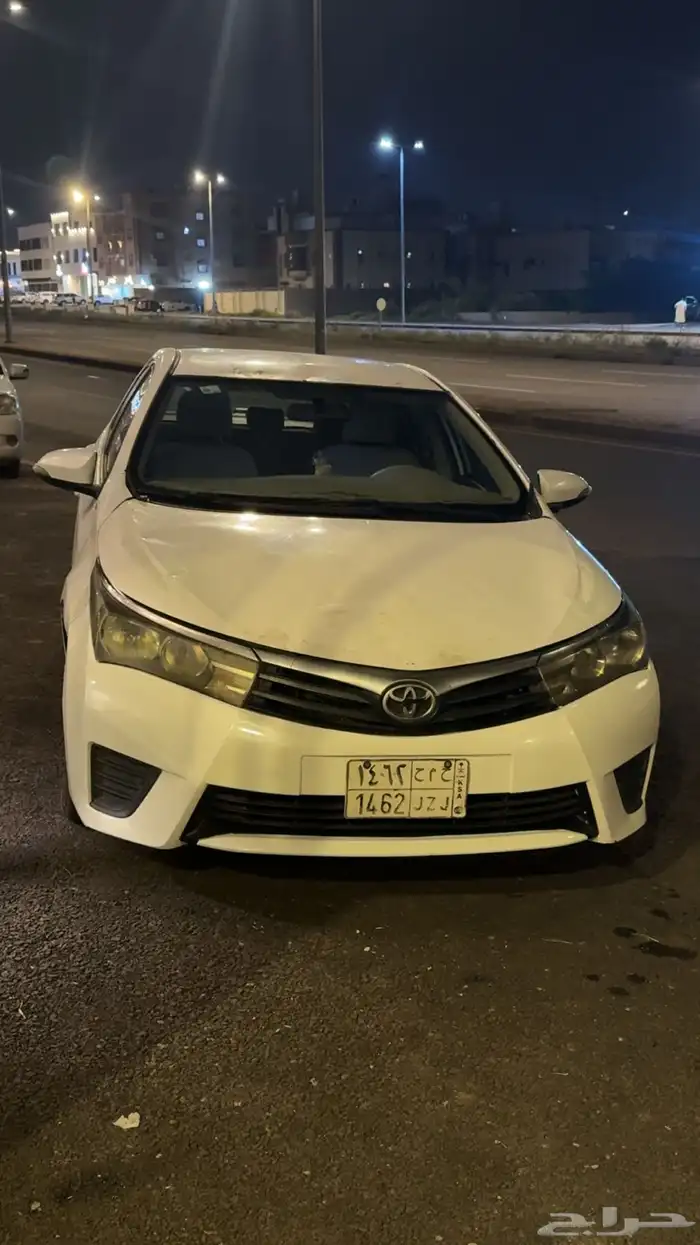 كورولا موديل 2014 نظيفه 0